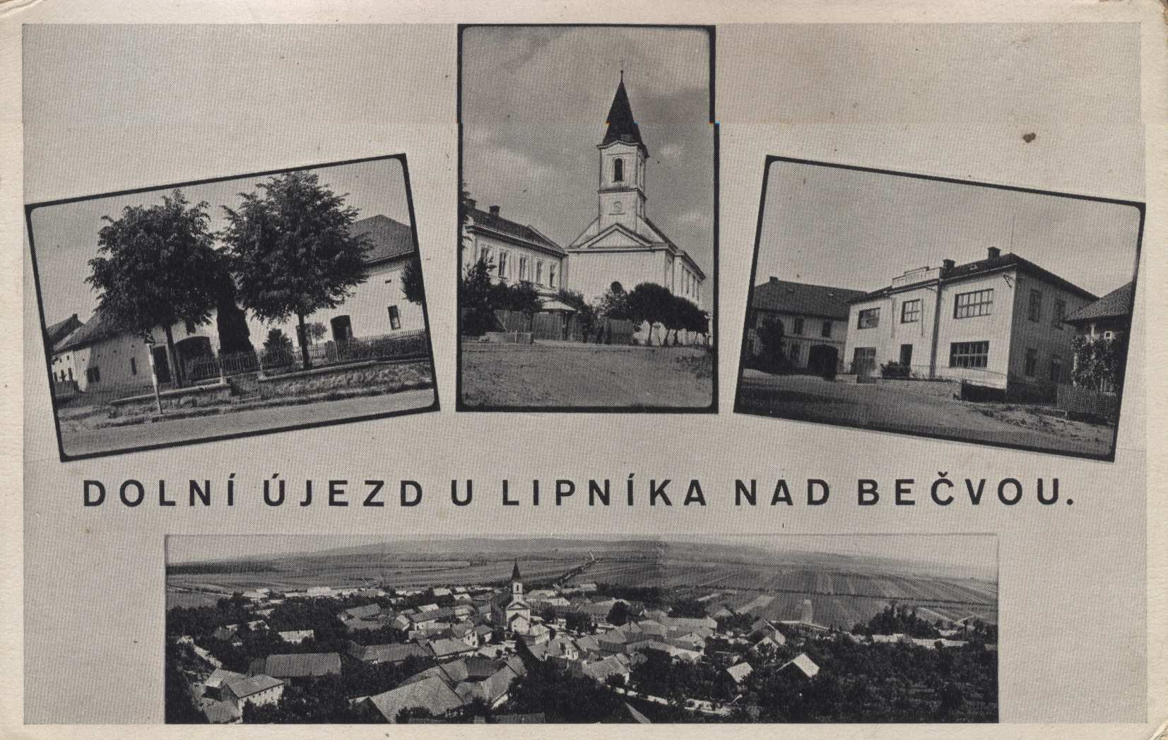 Pohlednice Dolní Újezd u Lipníka