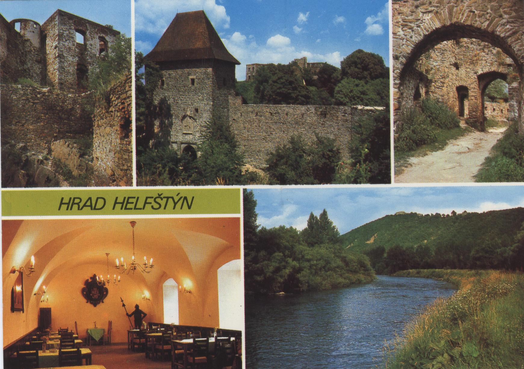 pohlednice Helfštýna