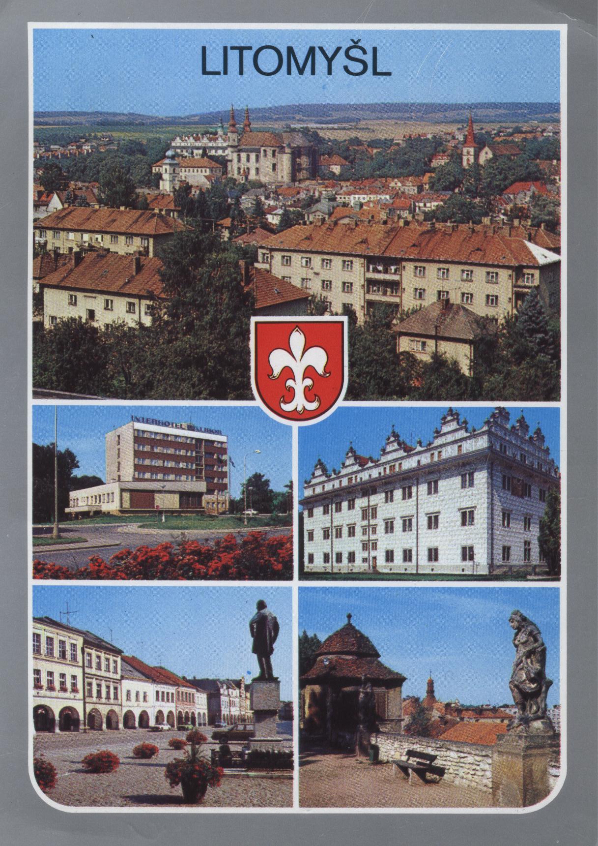pohlednice Litomyšle