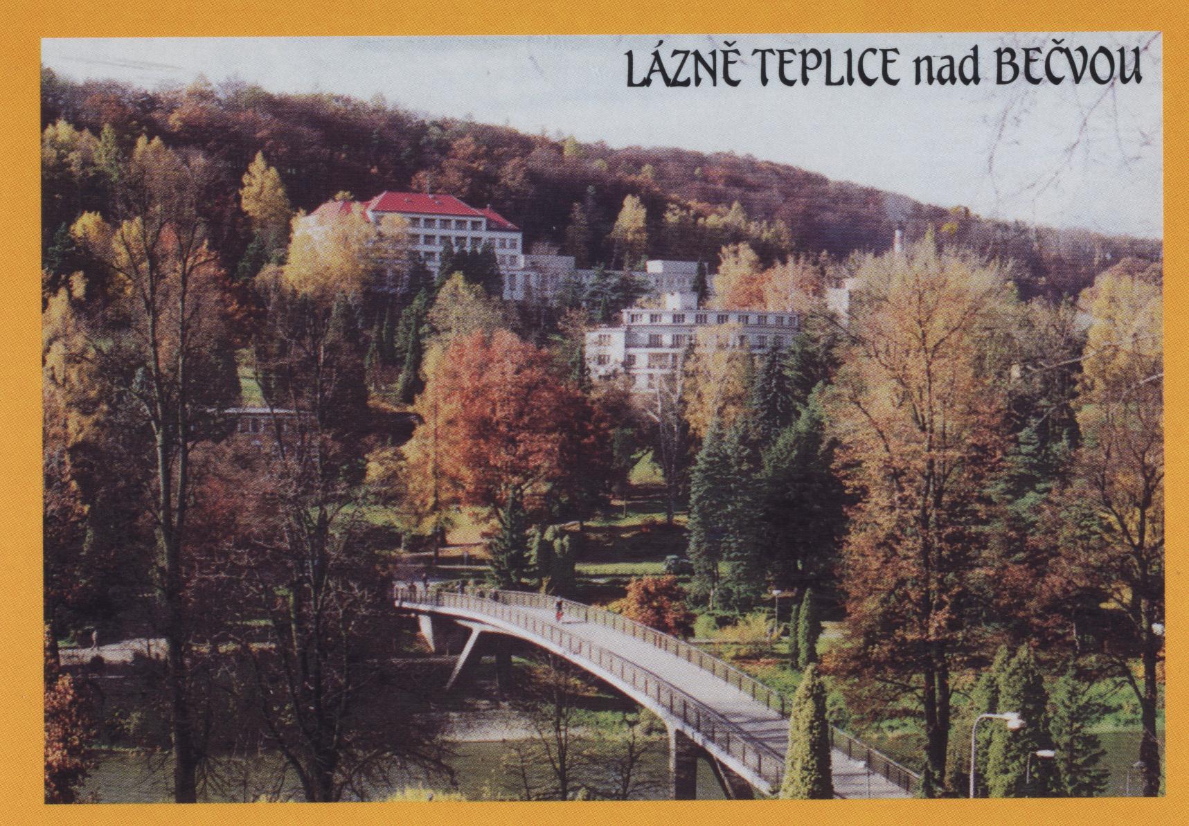 pohlednice Teplice nad Bečvou